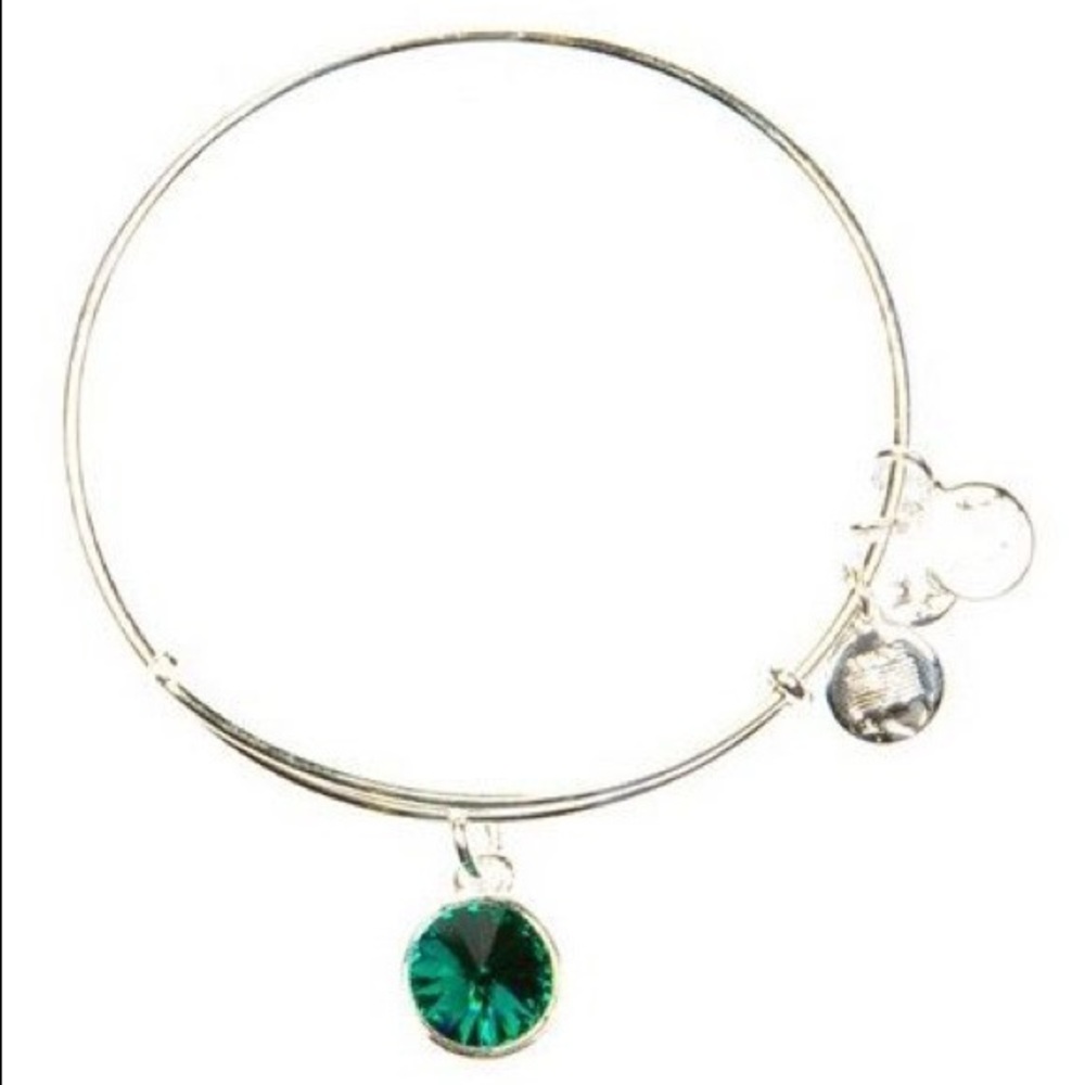 Alex and Ani Emerald Birthstone Bracelet
